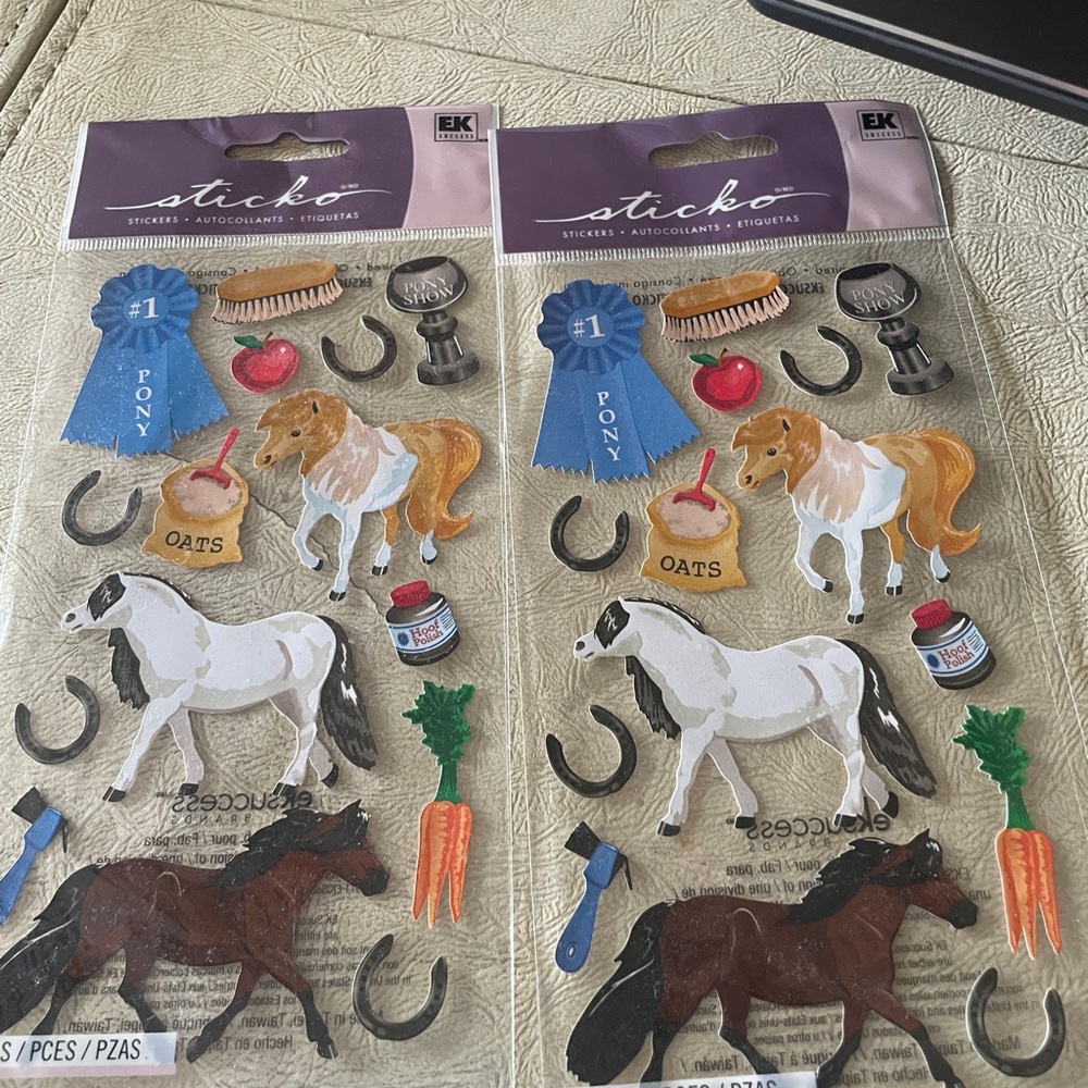 Horse/Pony Scrapbook Stickers